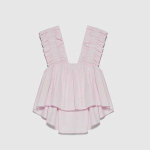 Zara baby doll top XS